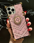 Luxury Flower Glitter Diamond Phone Case for iPhone