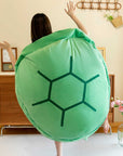 Wearable Turtle Shell Pillows - Green