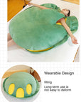 Wearable Turtle Shell Pillows - Green