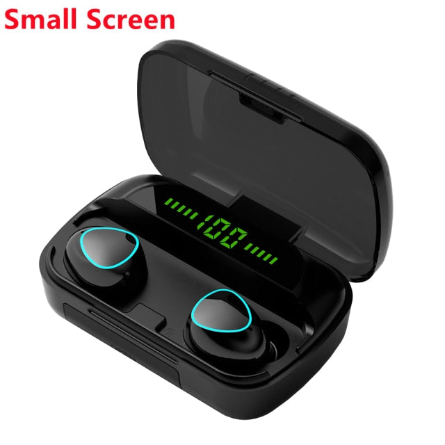 Wireless Bluetooth Earphones LED Display