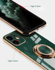 Electroplated Solid Case + Ring Holder