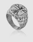 Vitruvian Silver Ring