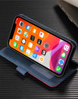 iPhone 13 Pro Max Case Leather Wallet Flip Cover