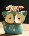 Cute Fox Style Succulent Pot