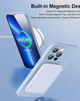 Magnetic Liquid Silicone Case For iPhones