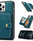 Luxury Magnetic Safe Leather Case For iPhone