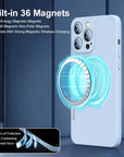 Magnetic Liquid Silicone Case For iPhones